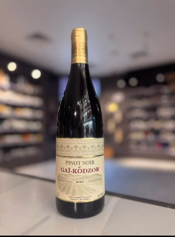 Вино Pinot Noir de Gai-Kodzor, 2023, Россия
