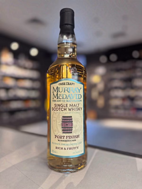 Виски Murray McDavid, "Cask Craft" Mannochmore Port Finish, Шотландия, Спейсайд