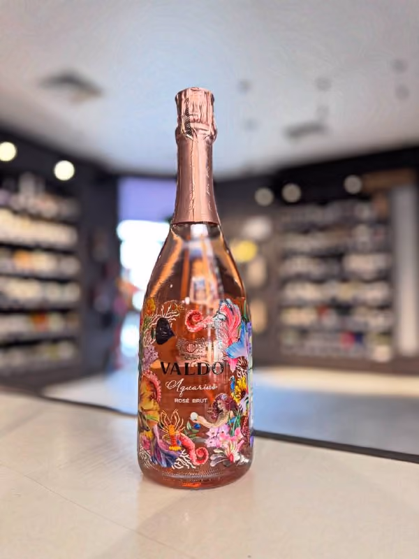 Игристое вино Valdo, "Aquarius" Rose Brut, Италия, Венето