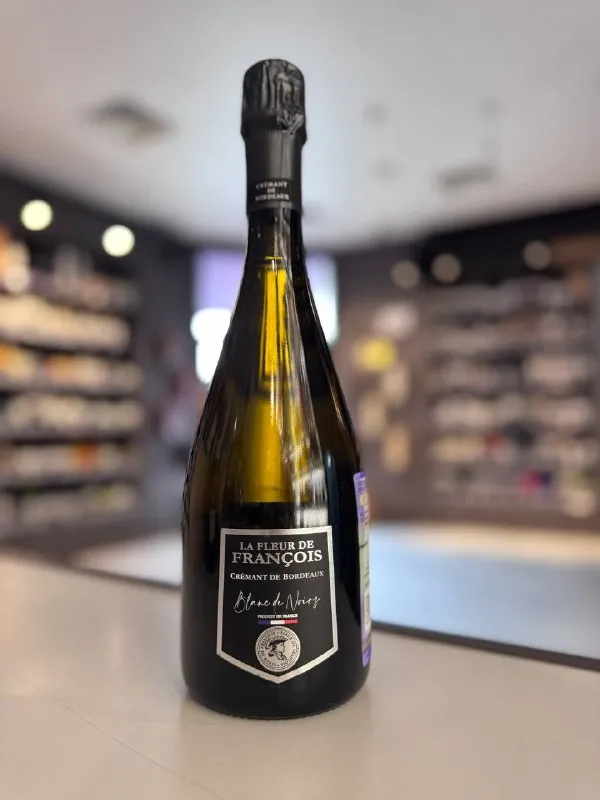 Игристое вино "La Fleur de Francois" Blanc de Noirs, Cremant de Bordeaux AOC, Франция, Бордо