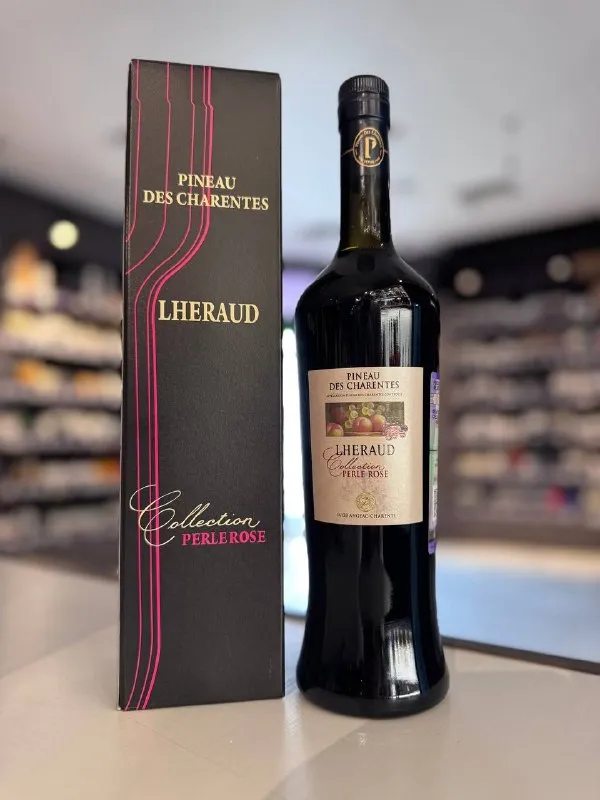 Вино Lheraud, Pineau des Charentes "Collection" Perle Rose, Франция, Коньяк
