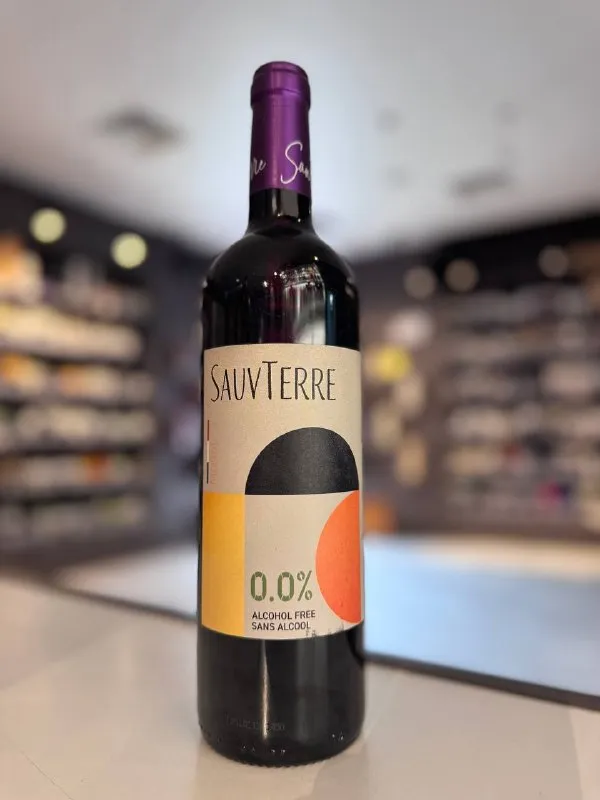 Винный напиток "Sauv'Terre" Rouge Alcohol Free, Франция, Бордо