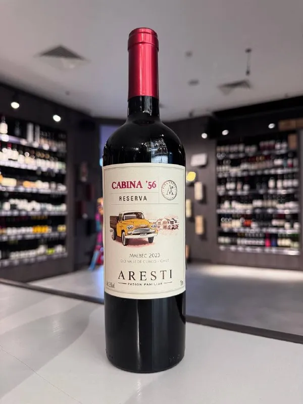 Вино Aresti, "Cabina 56" Reserva Malbec, Valle de Curico, 2023, Чили, Центральная Долина
