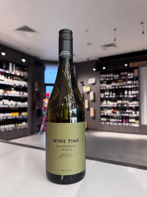 Вино "Wine Time" Chardonnay, Россия, Крым