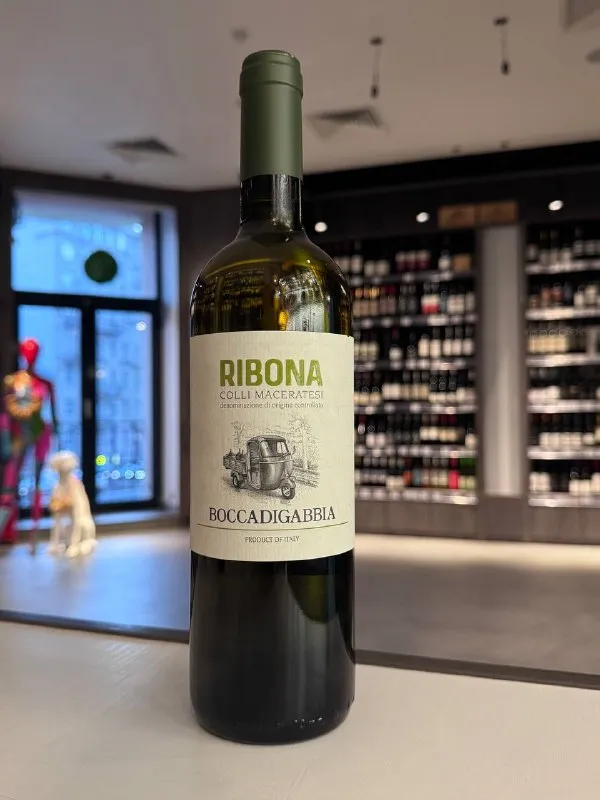 Вино Boccadigabbia, "Ribona", Colli Maceratesi DOC, Италия, Мерке