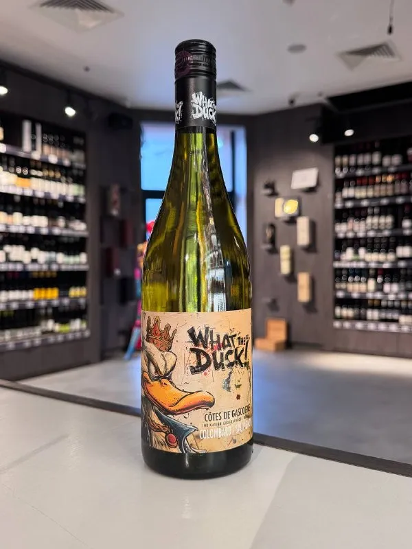 Вино Vignobles Vellas, "What the Duck!" Colombard-Sauvignon Blanc, Cotes de Gascogne IGP, Франция, Арманьяк