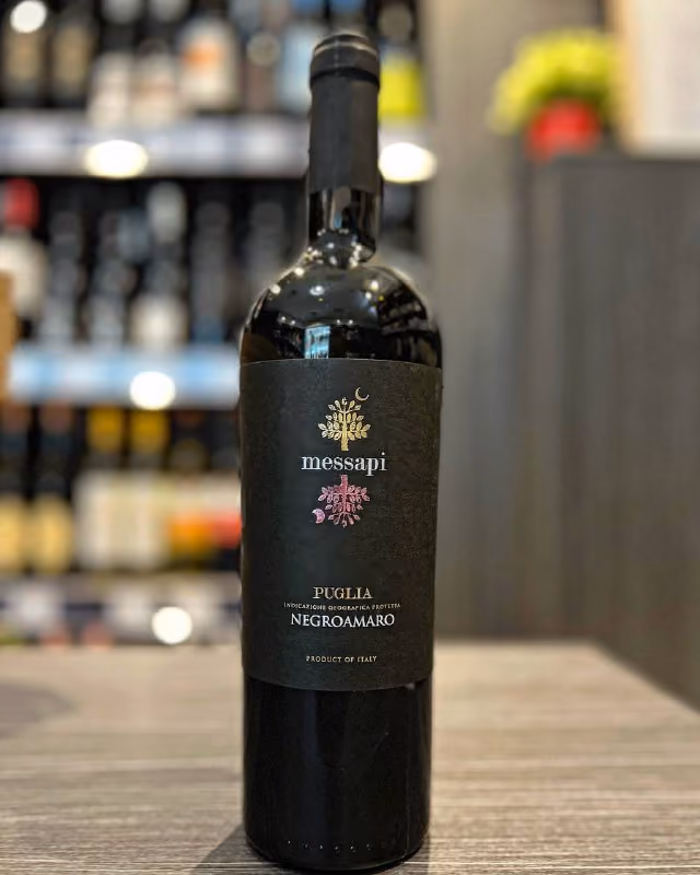 Вино Messapi Puglia Negroamaro,2019, Италия