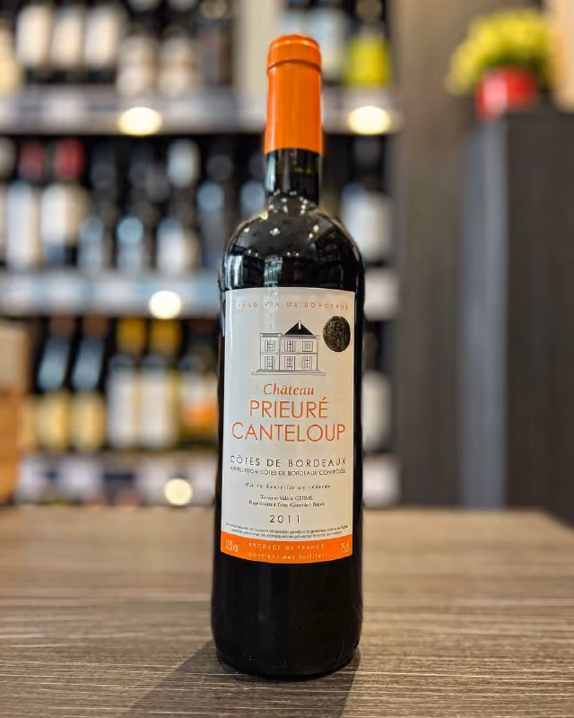 Вино Chateau Prieure Canteloup, Cotes de Bordeaux AOC, 2011
