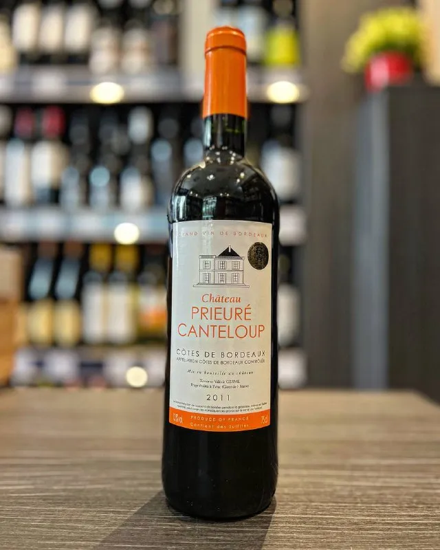 Вино Chateau Prieure Canteloup, Cotes de Bordeaux AOC, 2011