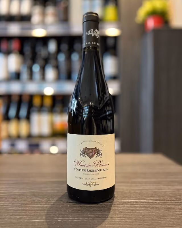 Вино "Haut de Buisson" Rouge, Cotes du Rhone Villages AOP
