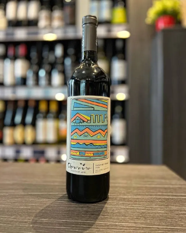 Вино Claroscuro, Cabernet Franc, 2018