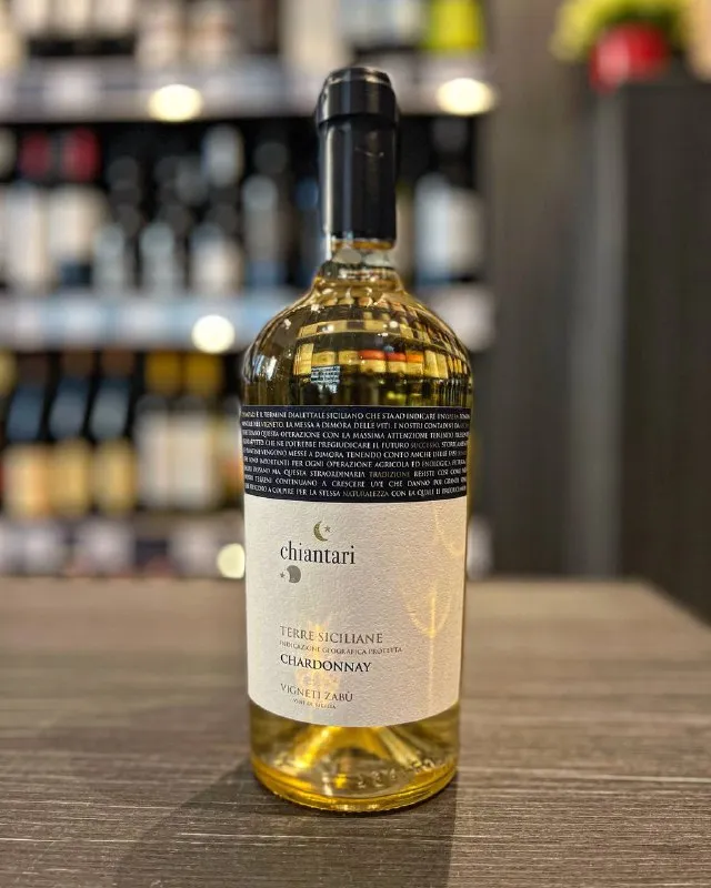 "Chiantari" Chardonnay Terre Sicilianre, Vigneti Zabu