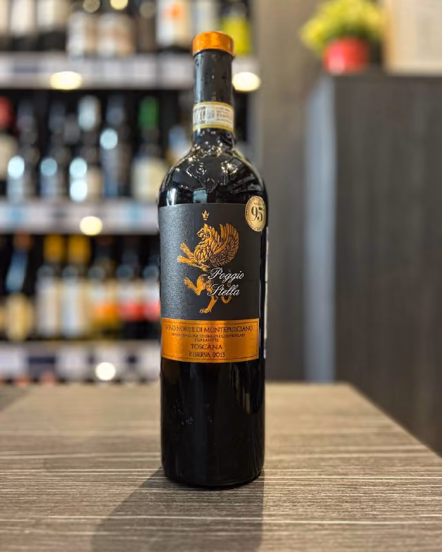 Вино Vecchia Cantina di Montepulciano, "Poggio Stella" Vino Nobile di Montepulciano DOCG Riserva, 2015