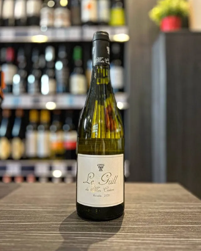 Вино "Le Grill du Mas Cristine" Blanc, Cotes du Roussillon AOC, 2021