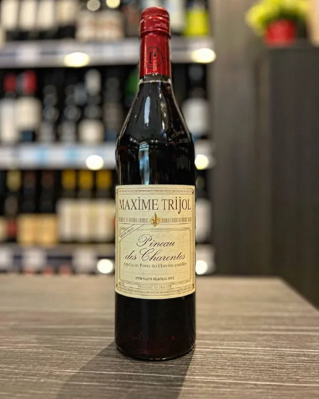 Вино Maxime Trijol, Pineau des Charentes AOC Rouge