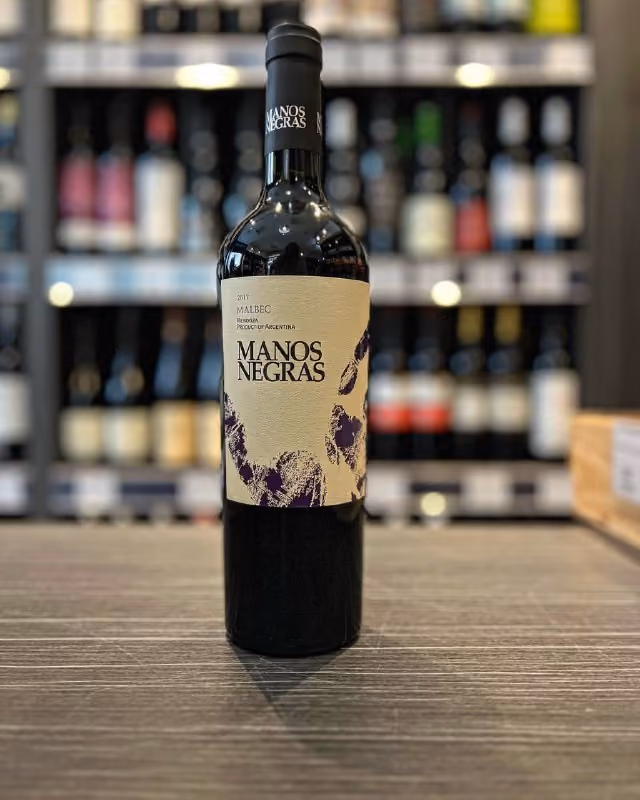Вино "Manos Negras" Malbec, 2017