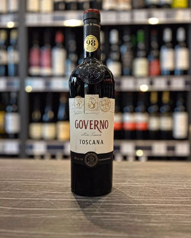 Вино Duca di Saragnano, "Governo" Rosso Toscano IGT