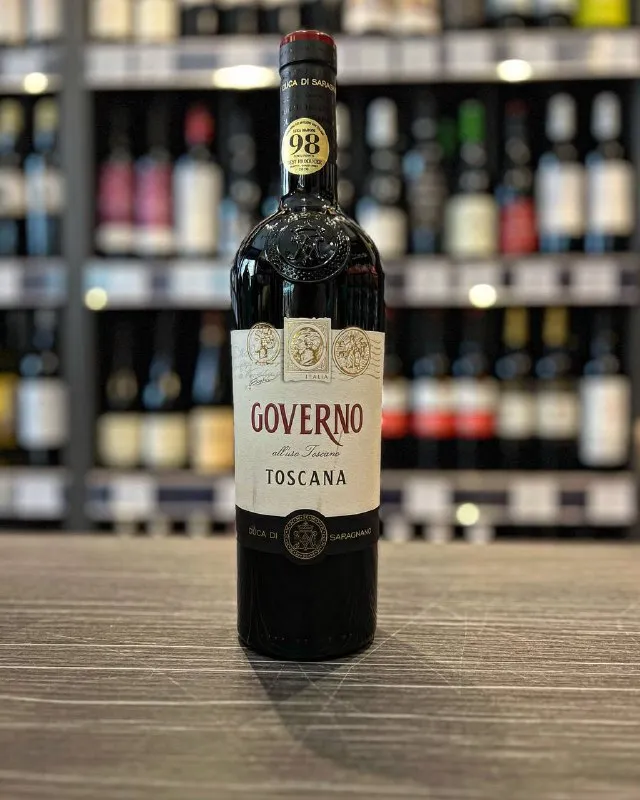 Вино Duca di Saragnano, "Governo" Rosso Toscano IGT