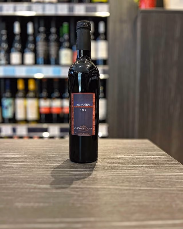 Вино M.Chapoutier, Rivesaltes AOC, 1986