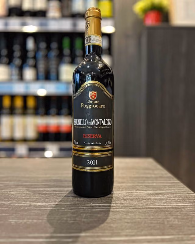 Вино Tenute Poggiocaro, Brunello di Montalcino Riserva DOCG, 2011