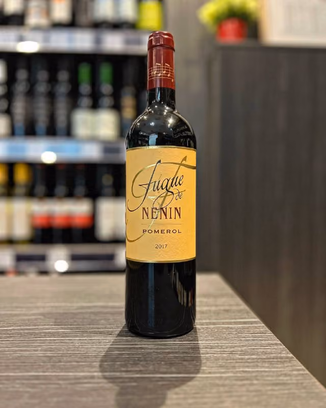 Вино "Fugue de Nenin", Pomerol AOC, 2017