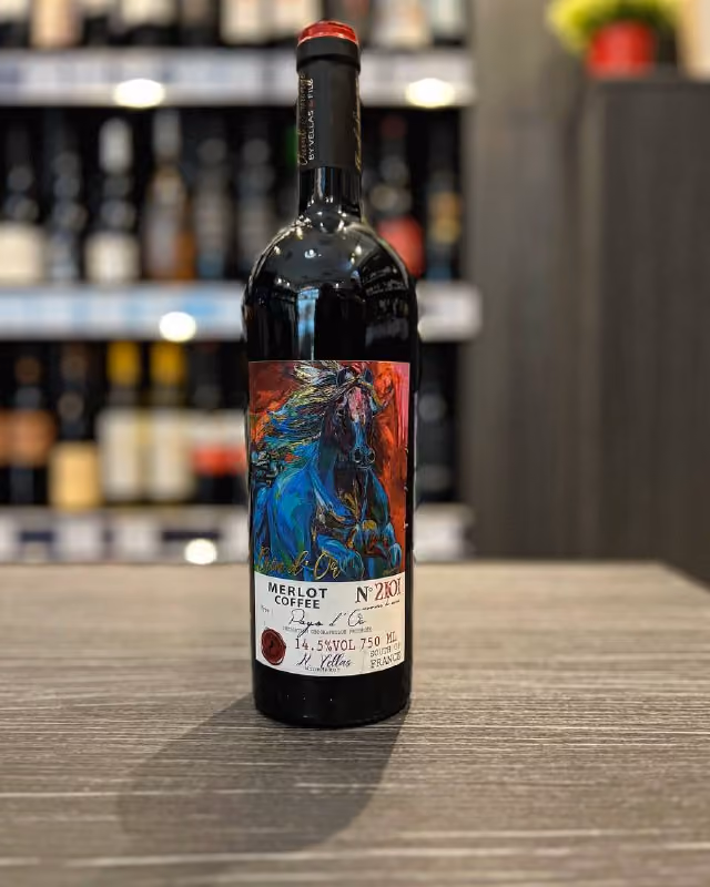 Вино Crin d'Or Merlot Coffee