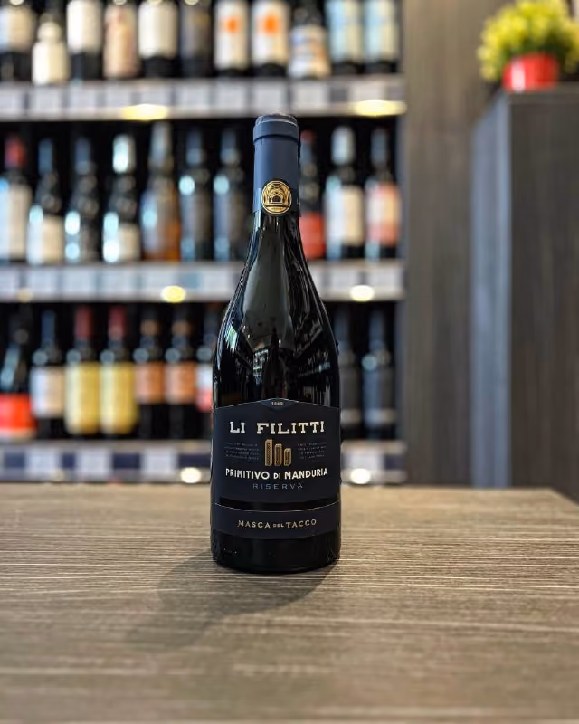 Вино Masca del Tacco, "Li Filitti" Primitivo di Manduria DOP Riserva