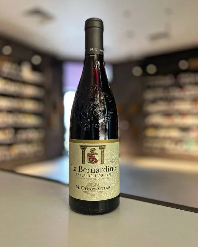 Вино M. Chapoutier, Chateauneuf-du-Pape "La Bernardine" AOC, 2020