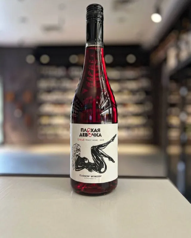 Вино Cloudy Winery, "Plohaya Devochka" Pinot Noir, 2022