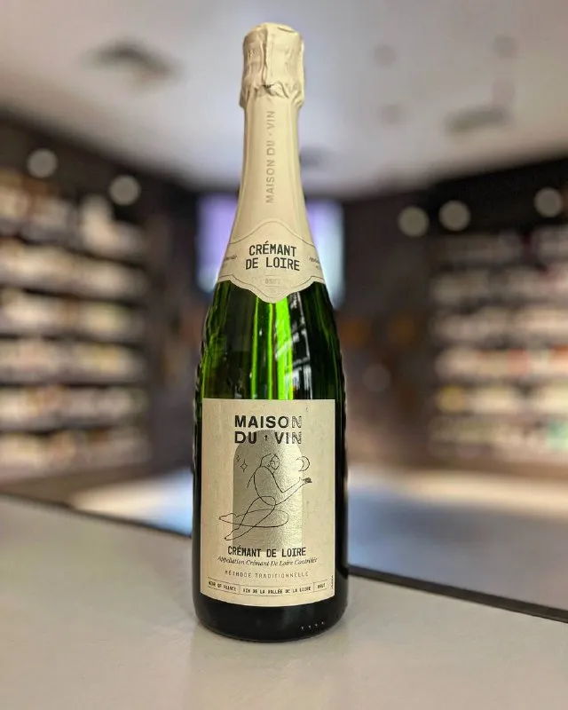 Игристое вино "Maison du Vin" Cremant de Loire AOC Brut