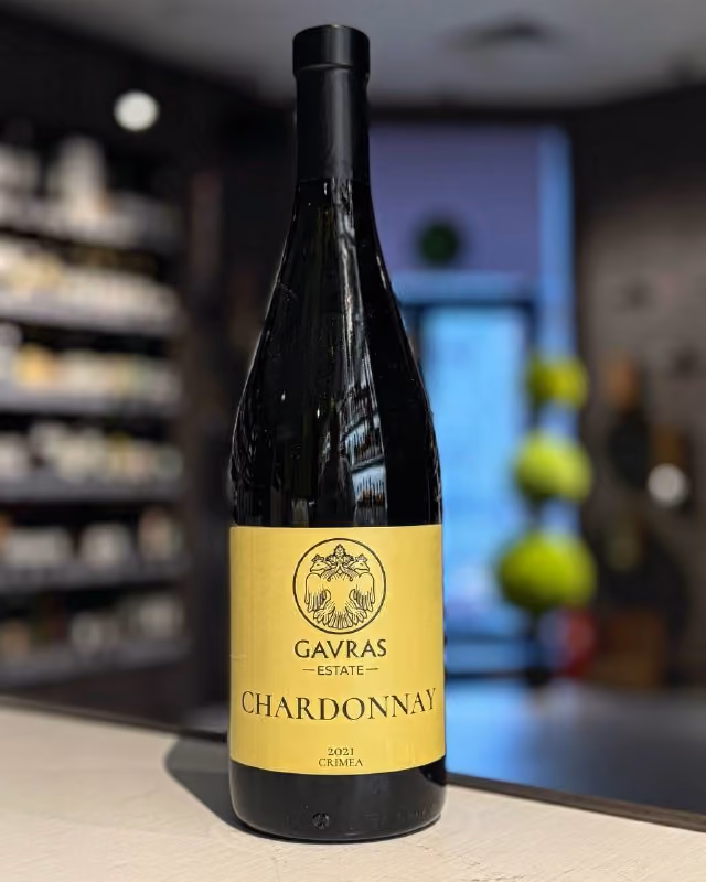 Вино "Gavras Estate" Chardonnay, 2021