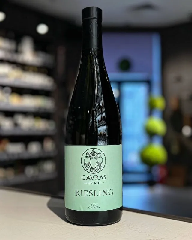 Вино "Gavras Estate" Riesling, 2021