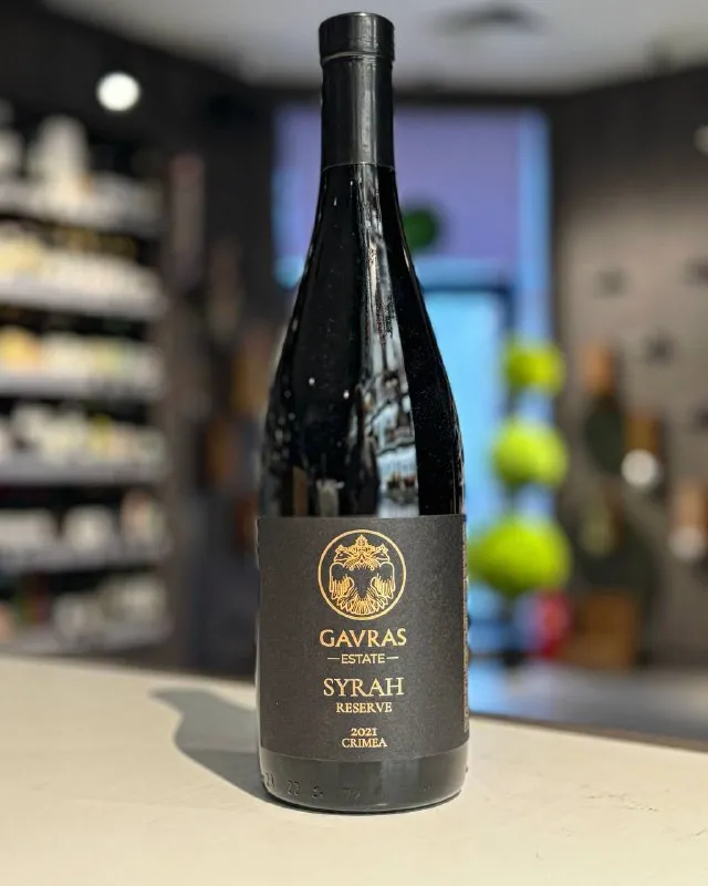 Вино "Gavras Estate" Syrah, 2021
