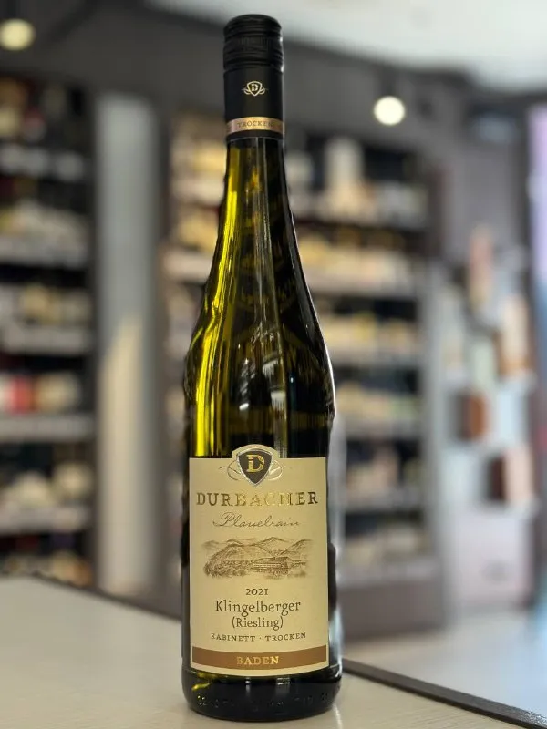 Вино Durbacher, Plauelrain "Klingelberger" Riesling Kabinett, 2021