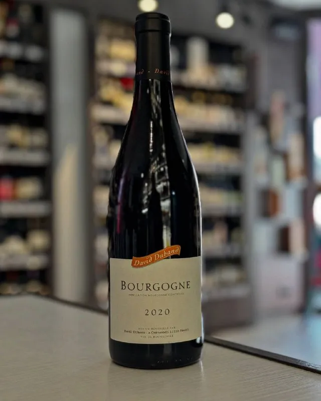 Вино David Duband, Bourgogne AOC Pinot Noir, 2020