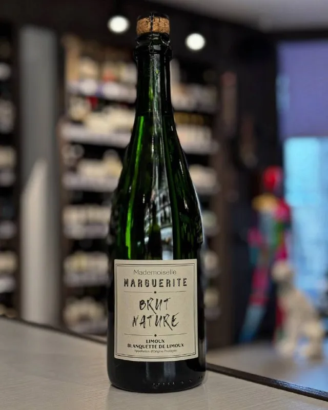Игристое вино "Mademoiselle Marguerite" Blanquette de Limoux AOP Brut Nature