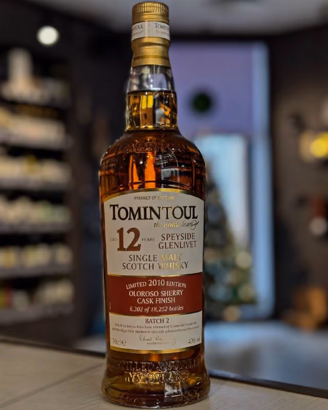 Виски "Tomintoul" 12 YO, Oloroso Sherry Cask Finish