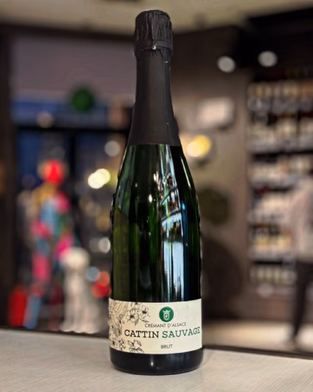 Игристое вино Joseph Cattin, "Cattin Sauvage" Brut, Cremant d'Alsace АОC