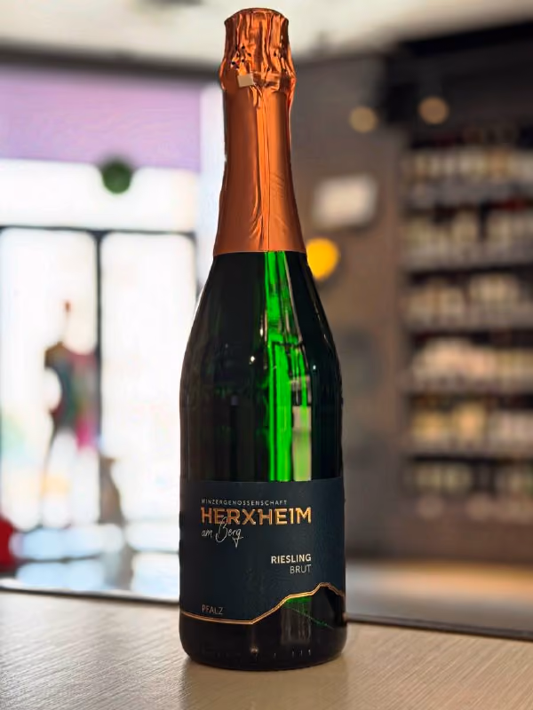 Игристое вино "Herxheim am Berg" Riesling Brut