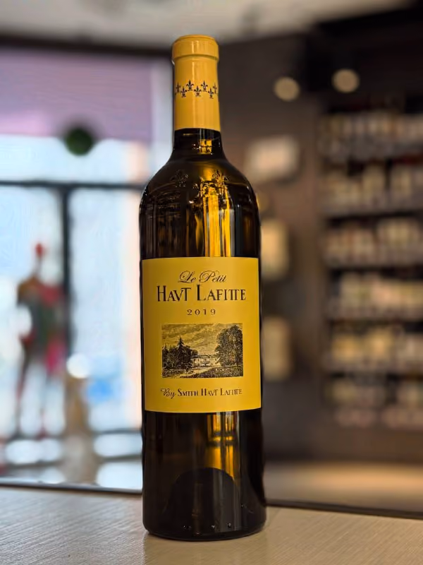 Вино "Le Petit Haut Lafitte" Blanc, Pessac-Leognan AOC, 2019, Бордо, Франция