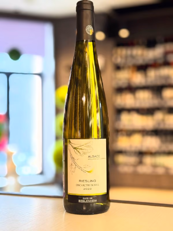 Вино Cave de Beblenheim, "Oscar Truschel" Riesling, Alsace AOC, 2022, Франция, Эльзас