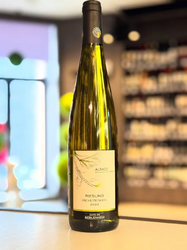 Вино Cave de Beblenheim, "Oscar Truschel" Riesling, Alsace AOC, 2022, Франция, Эльзас