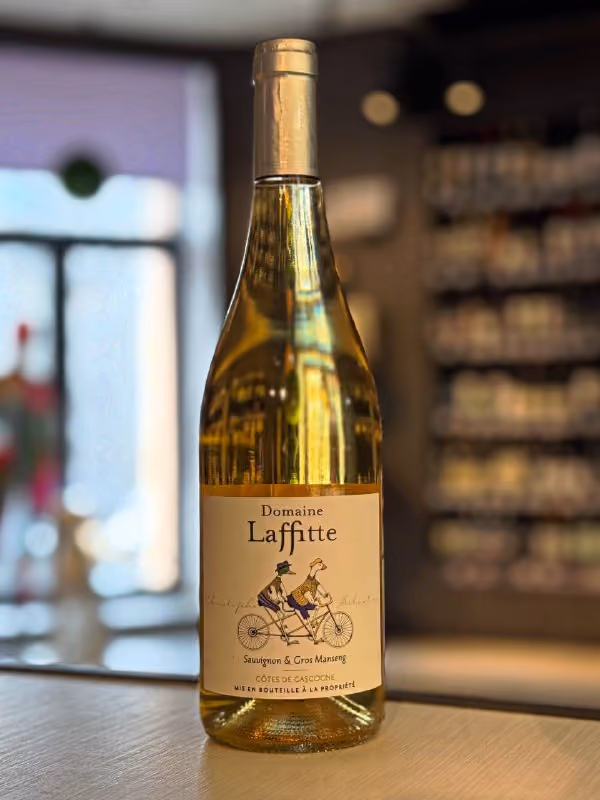 Вино Domaine Laffitte, Sauvignon-Gros Manseng, Cotes de Gascogne IGP, Франция, Арманьяк