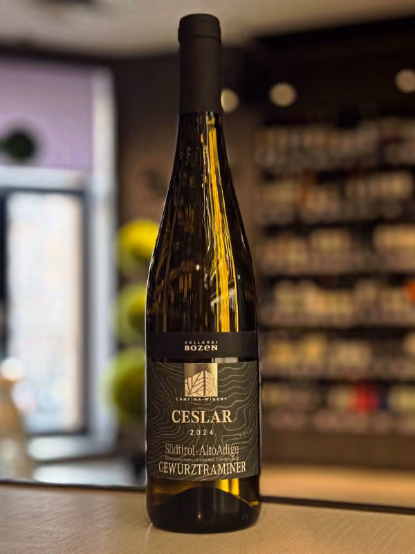 Вино Bozen, "Ceslar" Gewurztraminer, Sudtirol Alto Adige DOC, 2024, Италия, Трентино-Альто Адидже