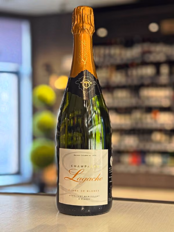 Шампанское Champagne Lagache, Blanc de Blancs Brut Reserve, Франция, Шампань