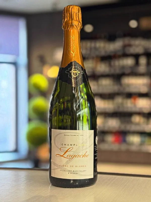 Шампанское Champagne Lagache, Blanc de Blancs Brut Reserve, Франция, Шампань