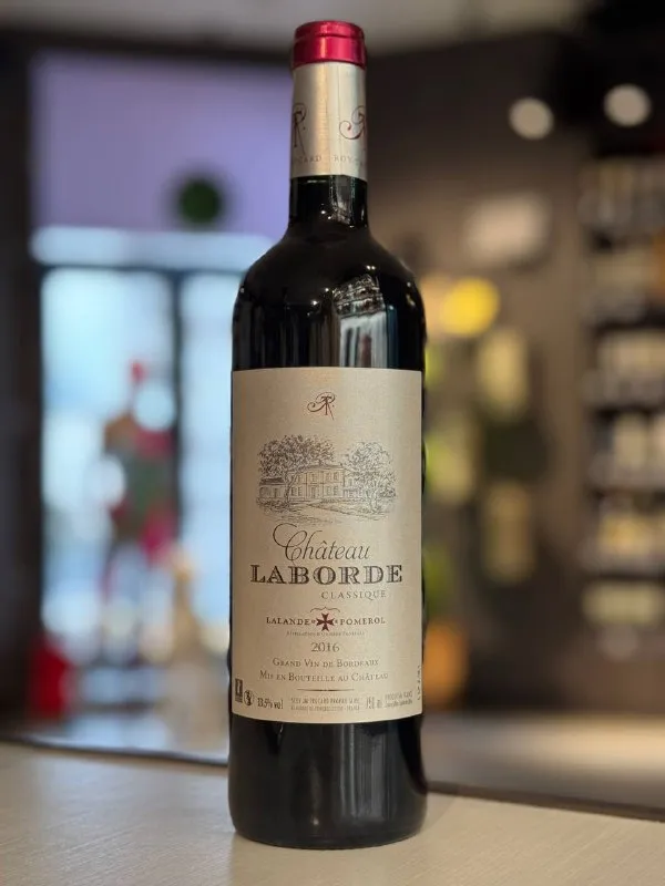 Вино Chateau Laborde, Lalande de Pomerol AOC, 2016, Франция, Бордо