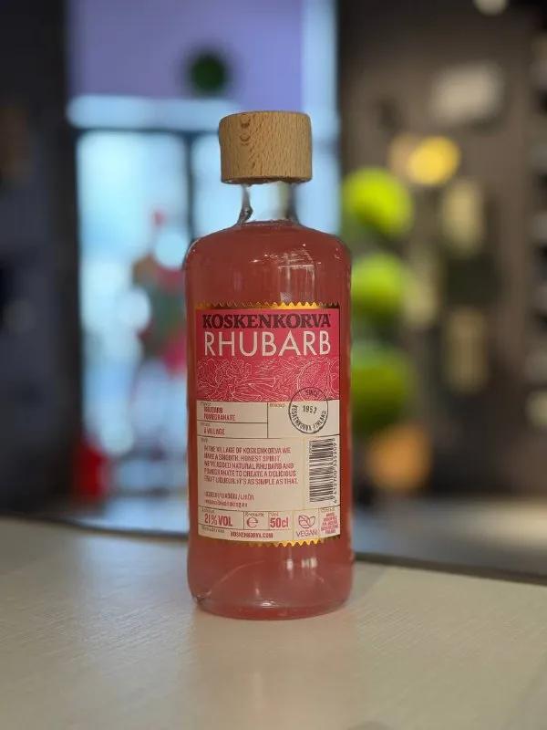 Ликер "Koskenkorva" Rhubarb, Финляндия