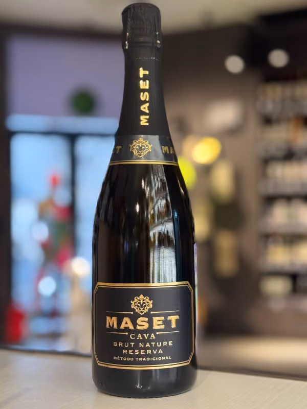 Игристое вино Maset, Brut Nature Reserva, Cava DO, Испания, Каталония